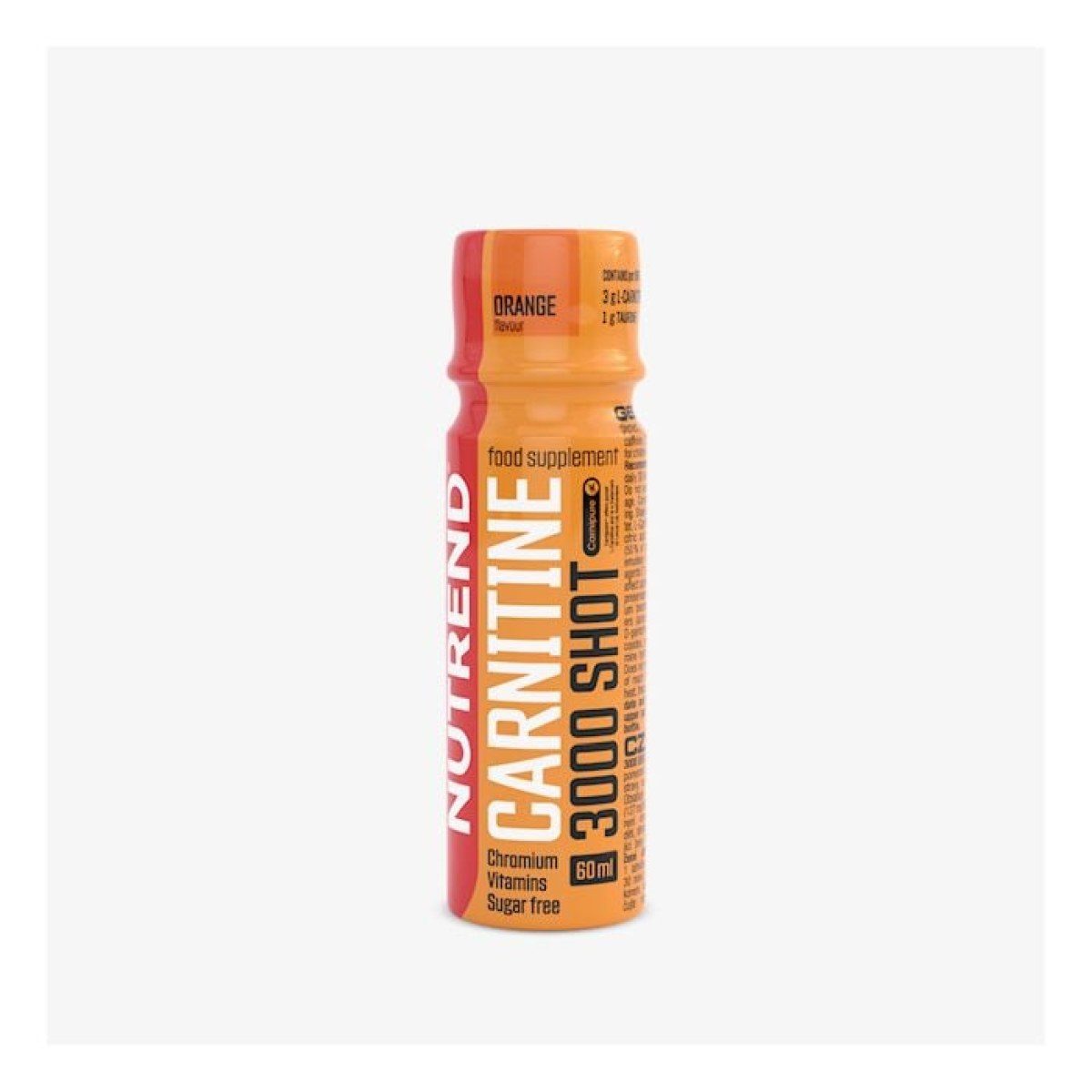 NUTREND Carnitine 3000 SHOT 60 ml pomaranč · záber 1