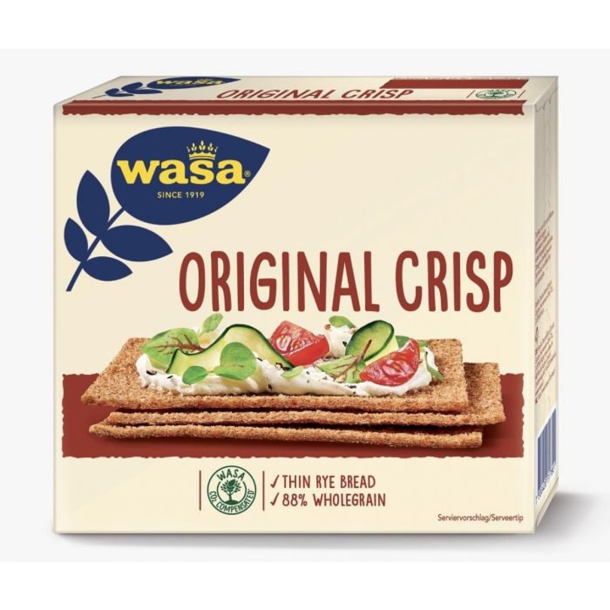 Wasa Original - Hmotnosť: 0,2 kg | Balenie: 18 · záber 1
