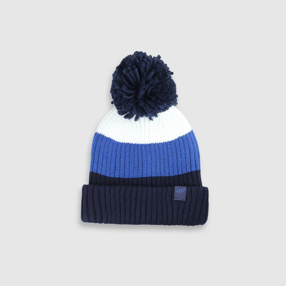 Detská zimná čiapka s brmbolcom - multicolor · záber 3