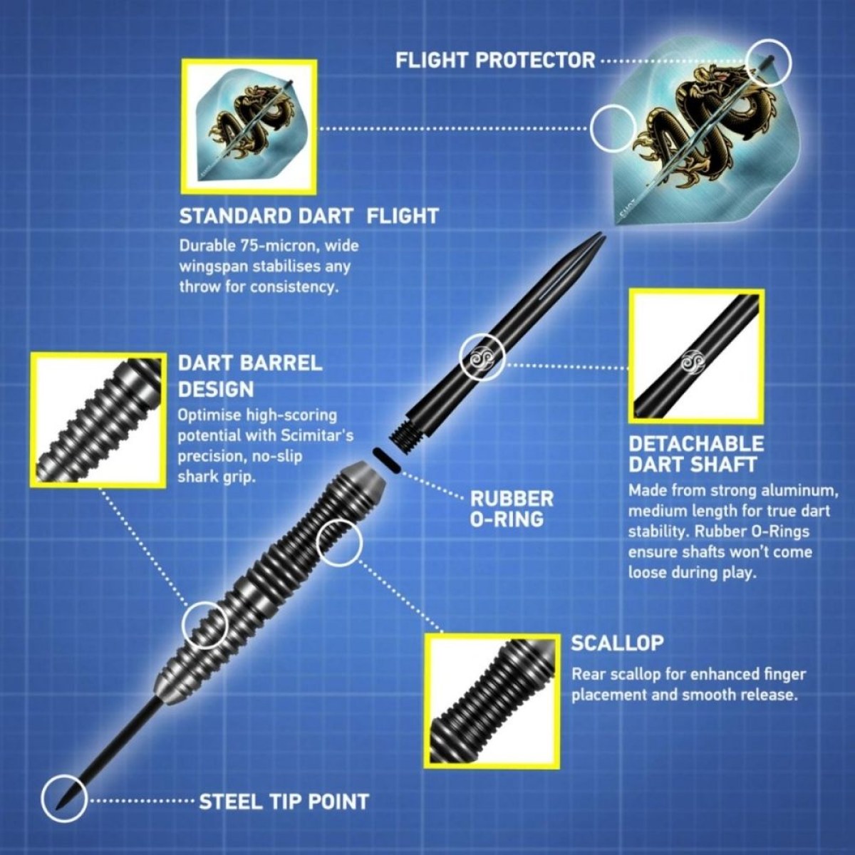 Shot Value Range Scimitar Stainless Brass steel 24 g · záber 4