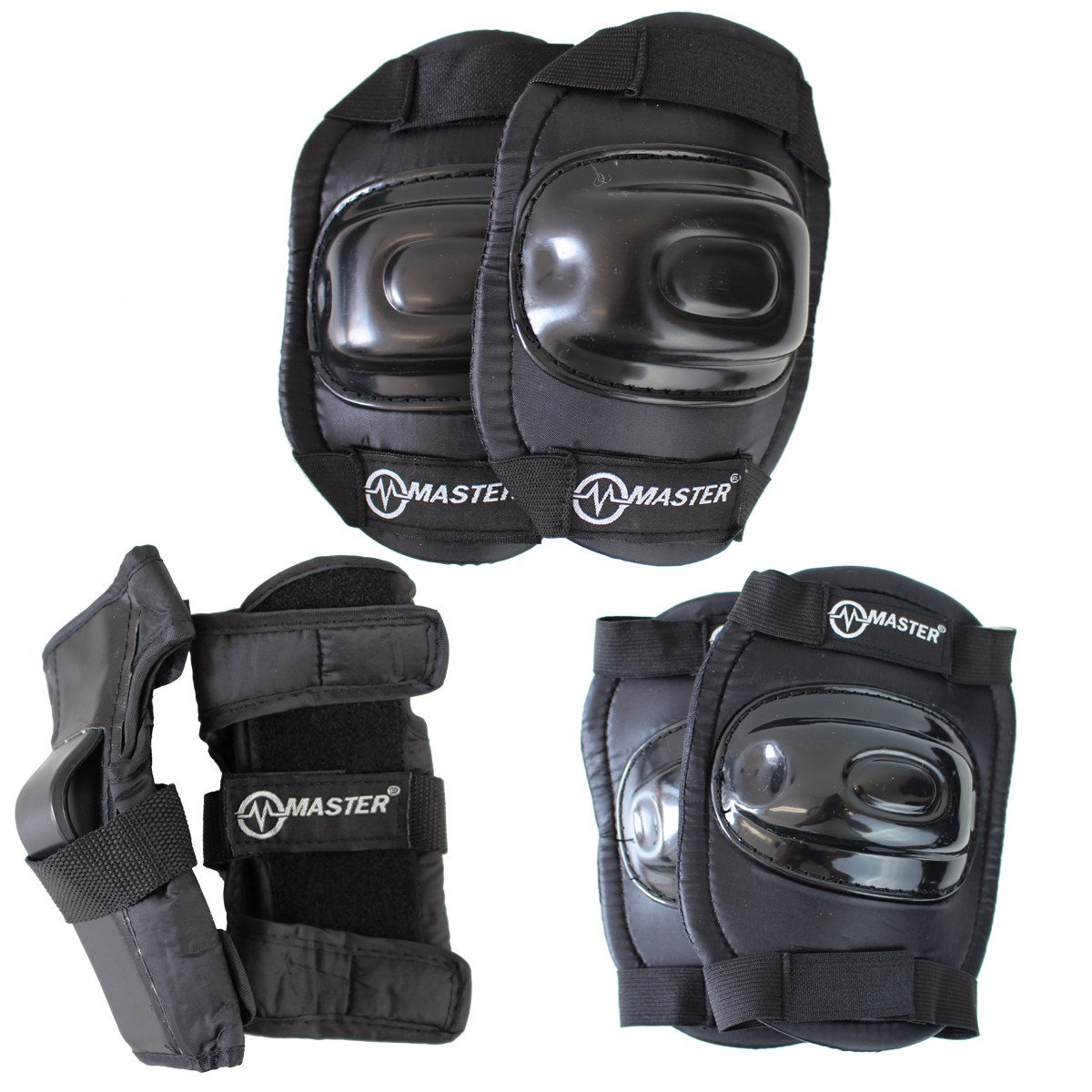 Chrániče MASTER Kinder set 6 dielny - Hmotnosť: 0,35 kg · záber 1