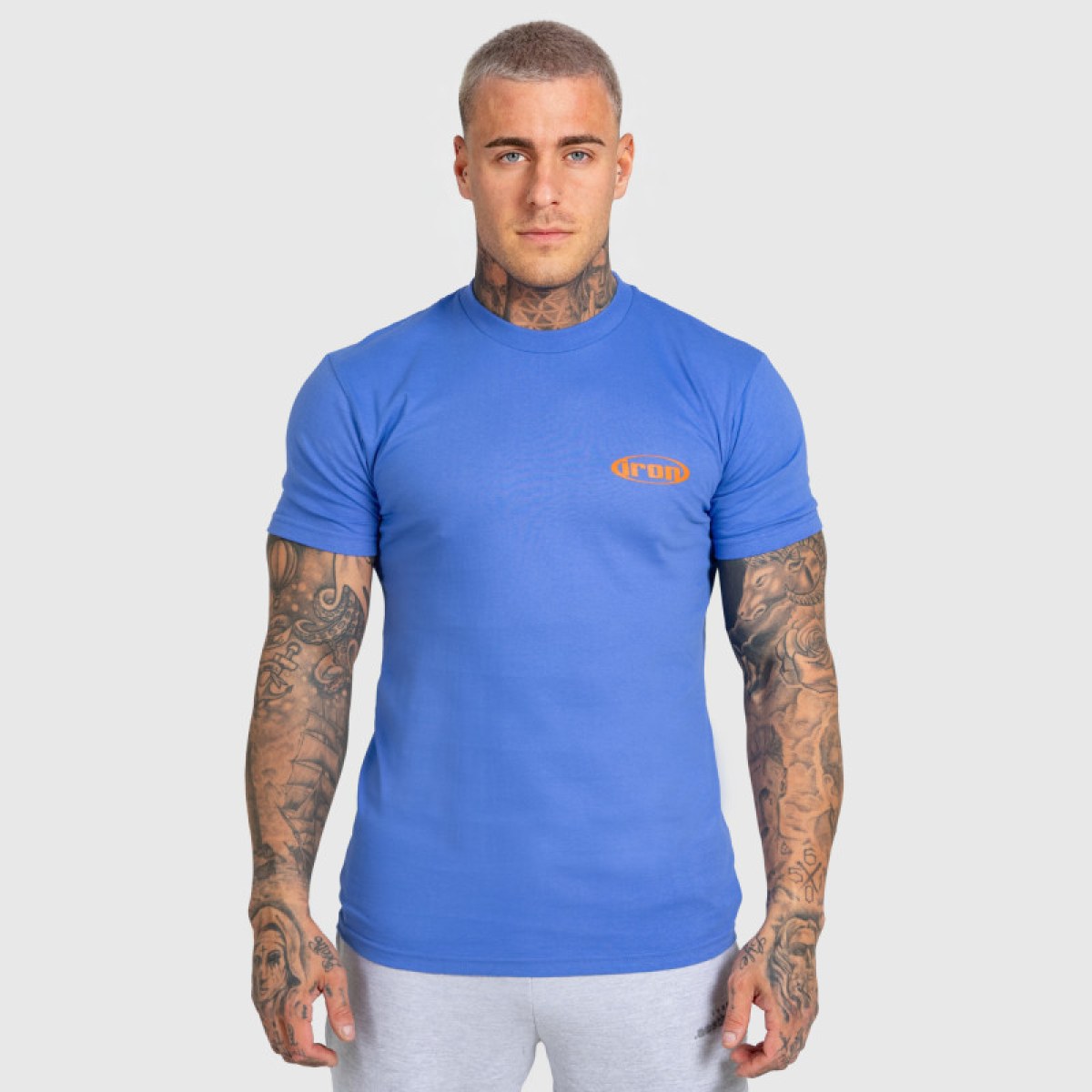 Pánske tričko Iron Aesthetics Loop, modré · záber 2