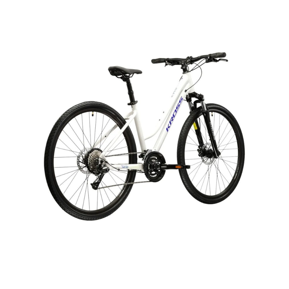 Kross Evado 4.0 28" - model 2025 šedá / námornícka modrá / lesk - L (19", 168-180 cm) · záber 3