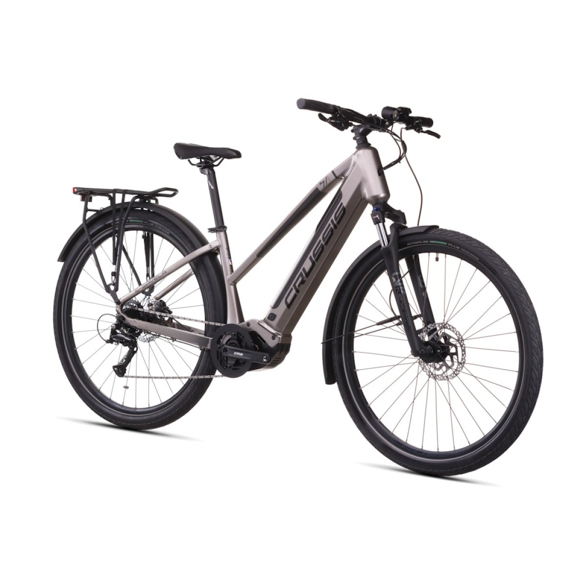 Crussis e-Savela 7.11 518Wh 28" - model 2026 16" (155-170 cm) · záber 3