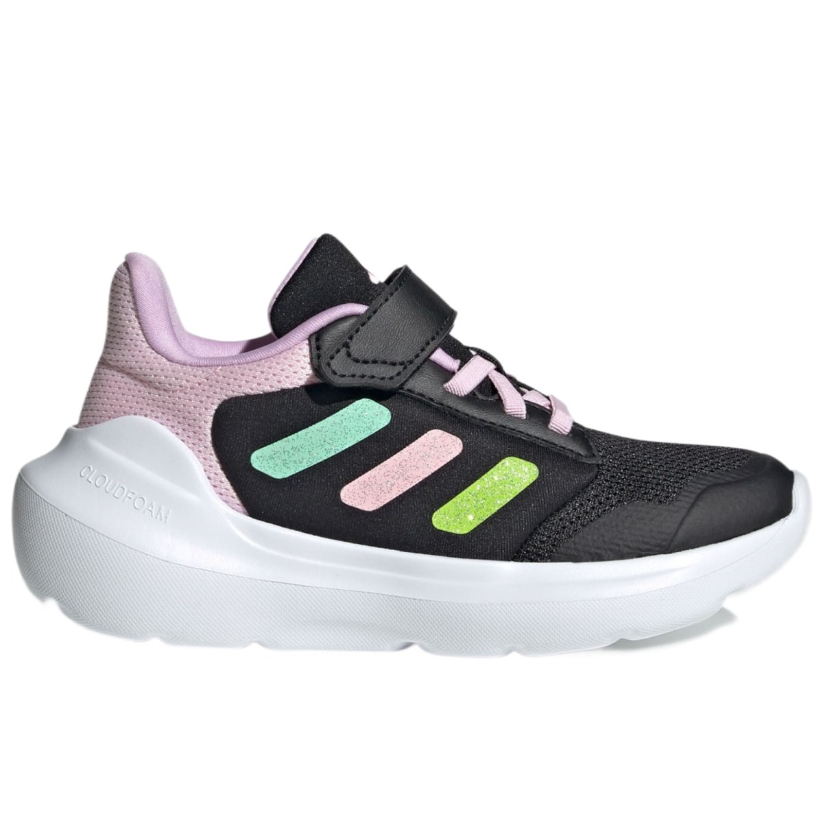 Adidas Tensaur Run 2.0 Kids - Veľkosť: 35 | Farba: Čierna, Ružová · záber 1