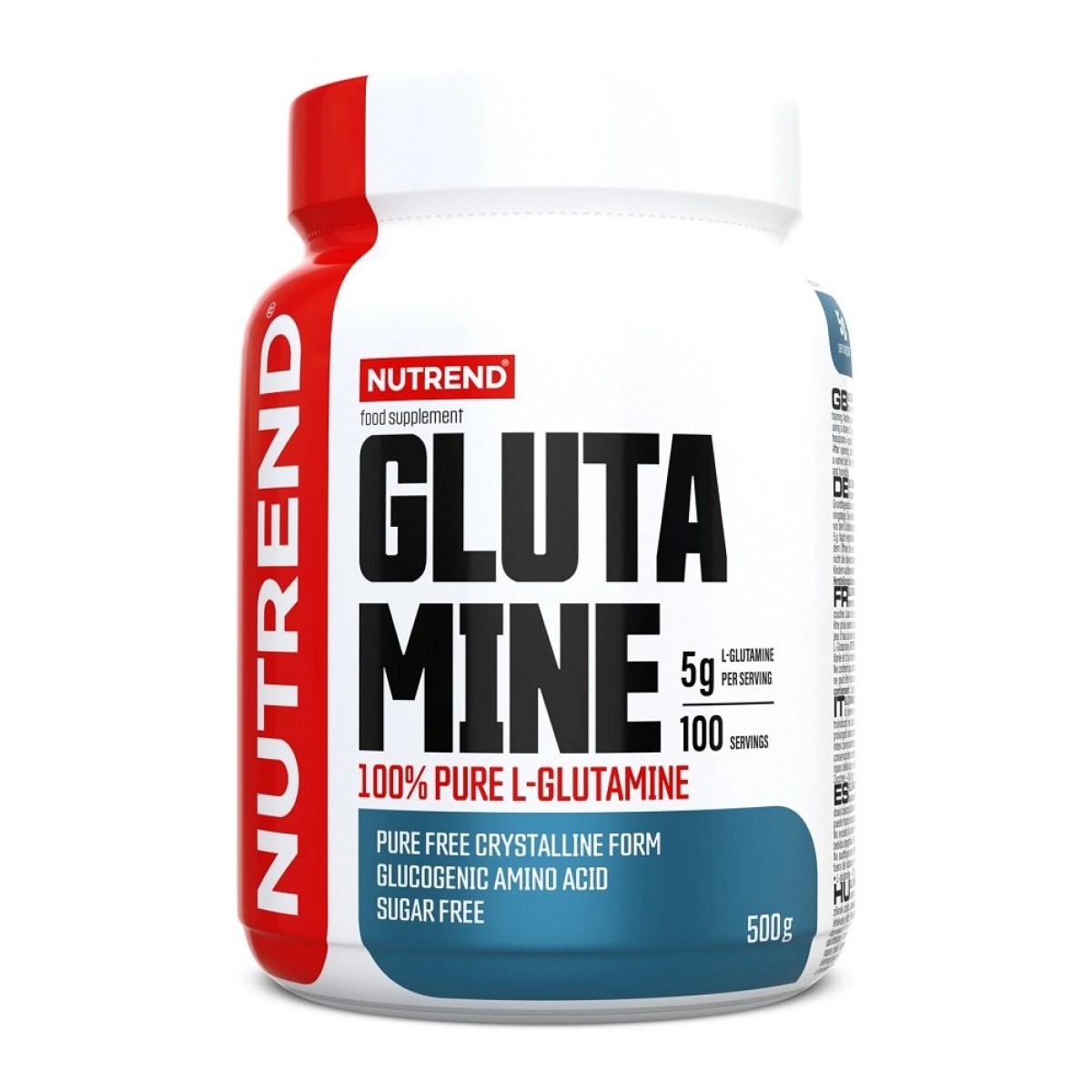 Glutamine - Nutrend 500 g · záber 1