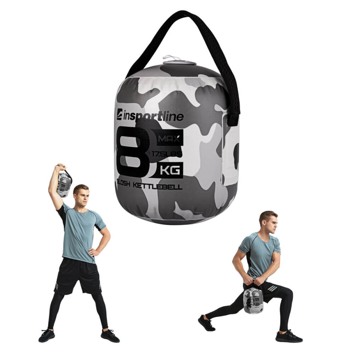 Vodná činka inSPORTline Quabell 8 kg · záber 1