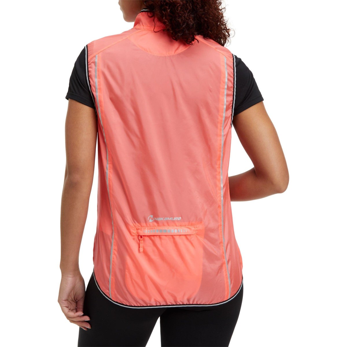 Nakamura Dalmine III Cycling Gilet W - Veľkosť: 38 | Farba: Ružová · záber 3