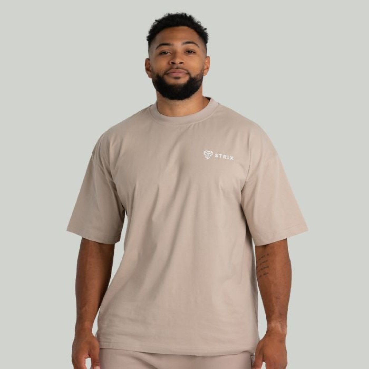 STRIX Tričko Oversized Tee Taupe XL · záber 1