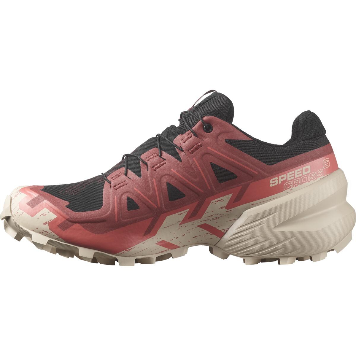 Salomon Speedcross 6 GTX W - Veľkosť: 37 1/3 | Farba: Červená · záber 3