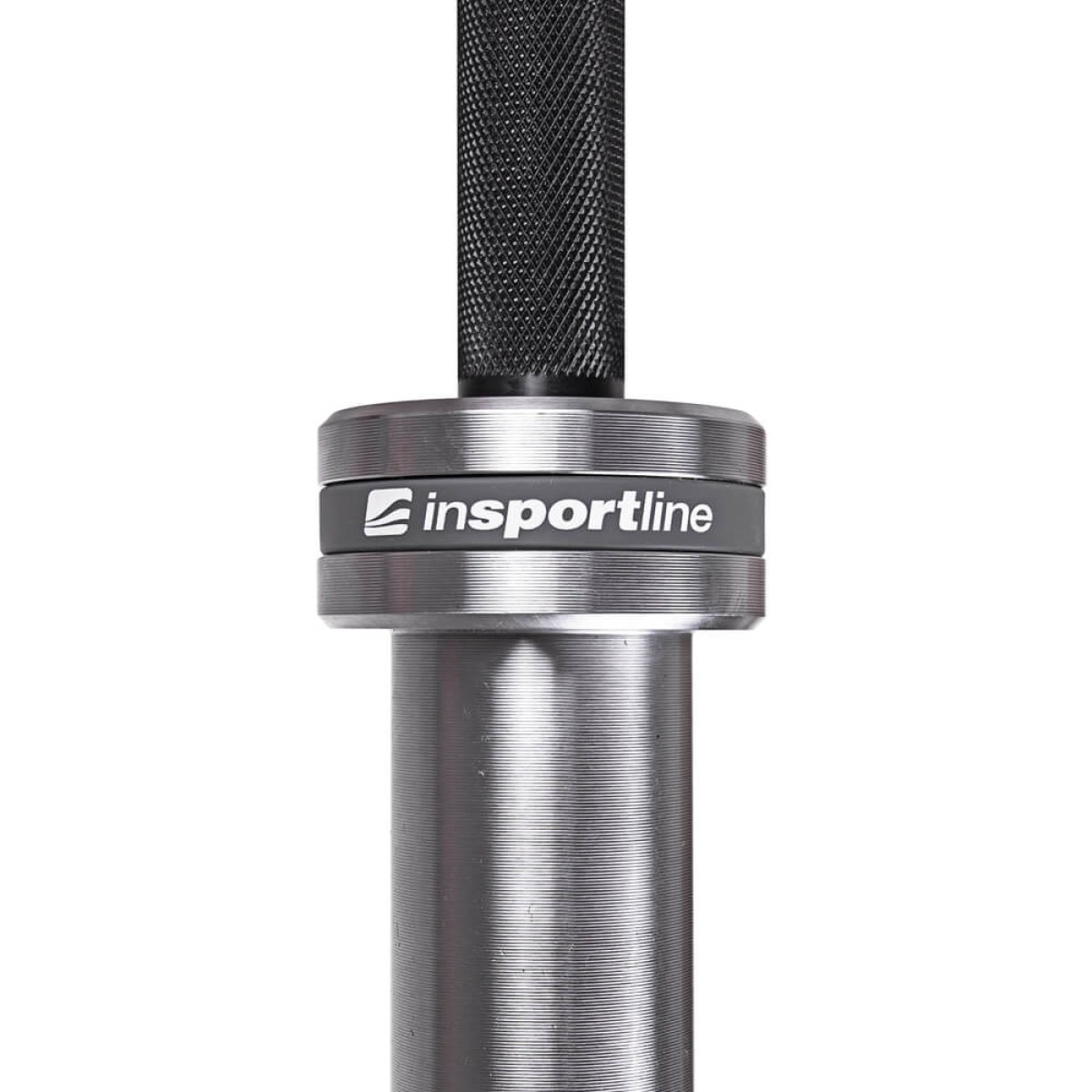 Vzpieračská tyč s ložiskami inSPORTline OLYMPIC OB-86 MTBH4 220cm/50mm • 20kg • do 450kg • bez objímok · záber 4