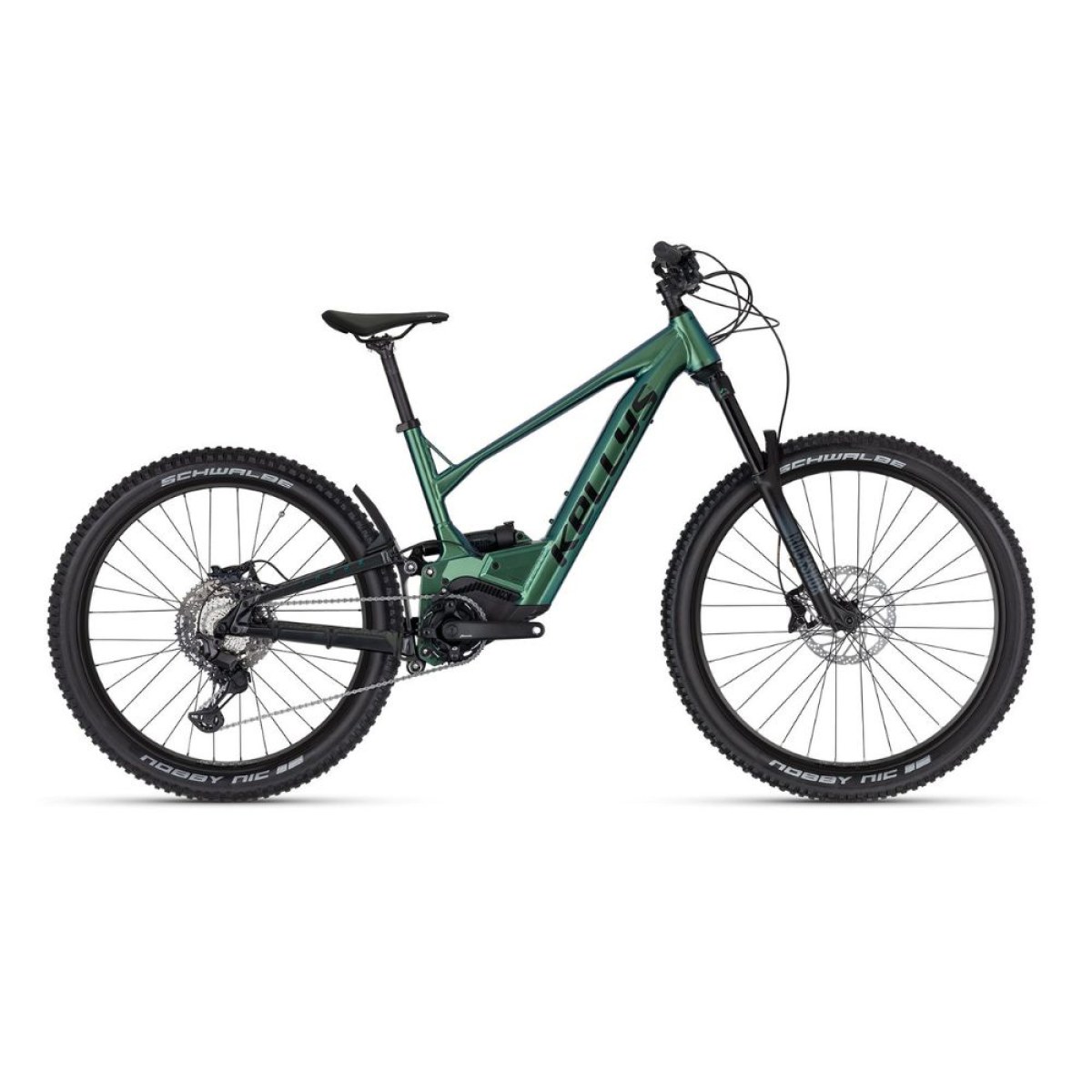 Kellys Theos R50 LTD P 725Wh 29"/27,5" - model 2025 Magic Green - M (17", 168-180 cm) · záber 1