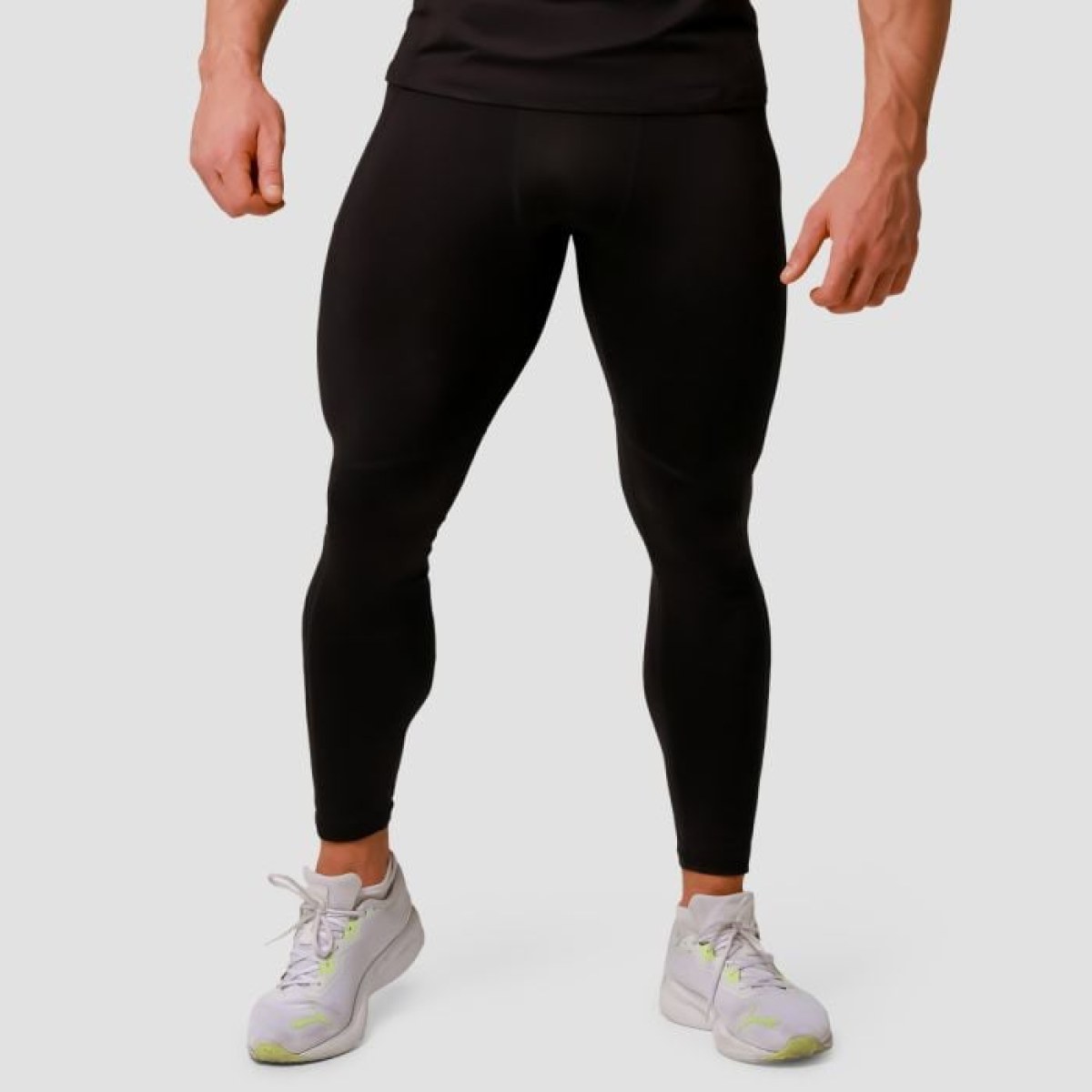 GymBeam Bežecké legíny Pulse Black SS · záber 1