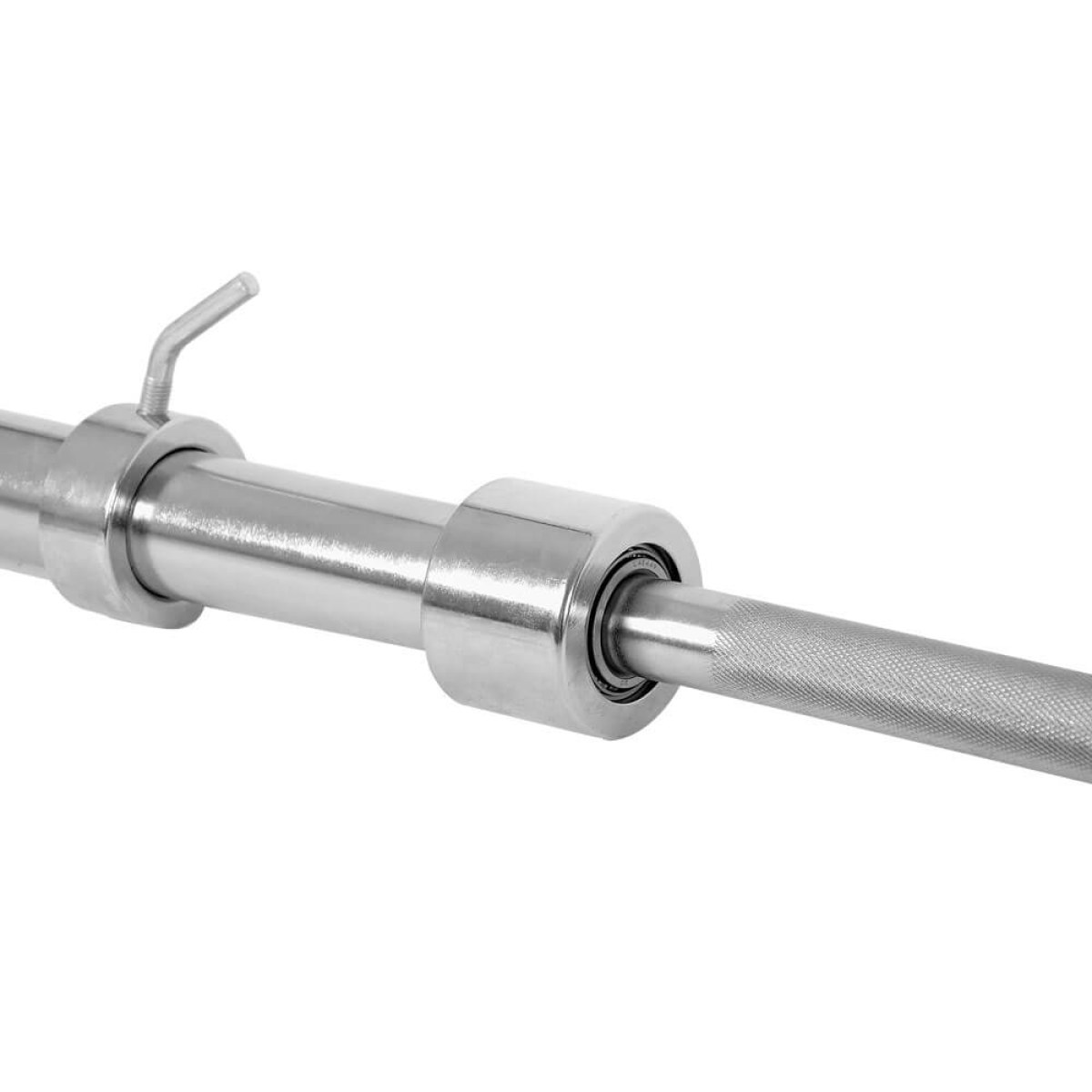 Vzpieračská tyč s ložiskami inSPORTline Olympic Profi OB-86 220cm/50mm • 20kg • do 700kg • bez objímok · záber 2