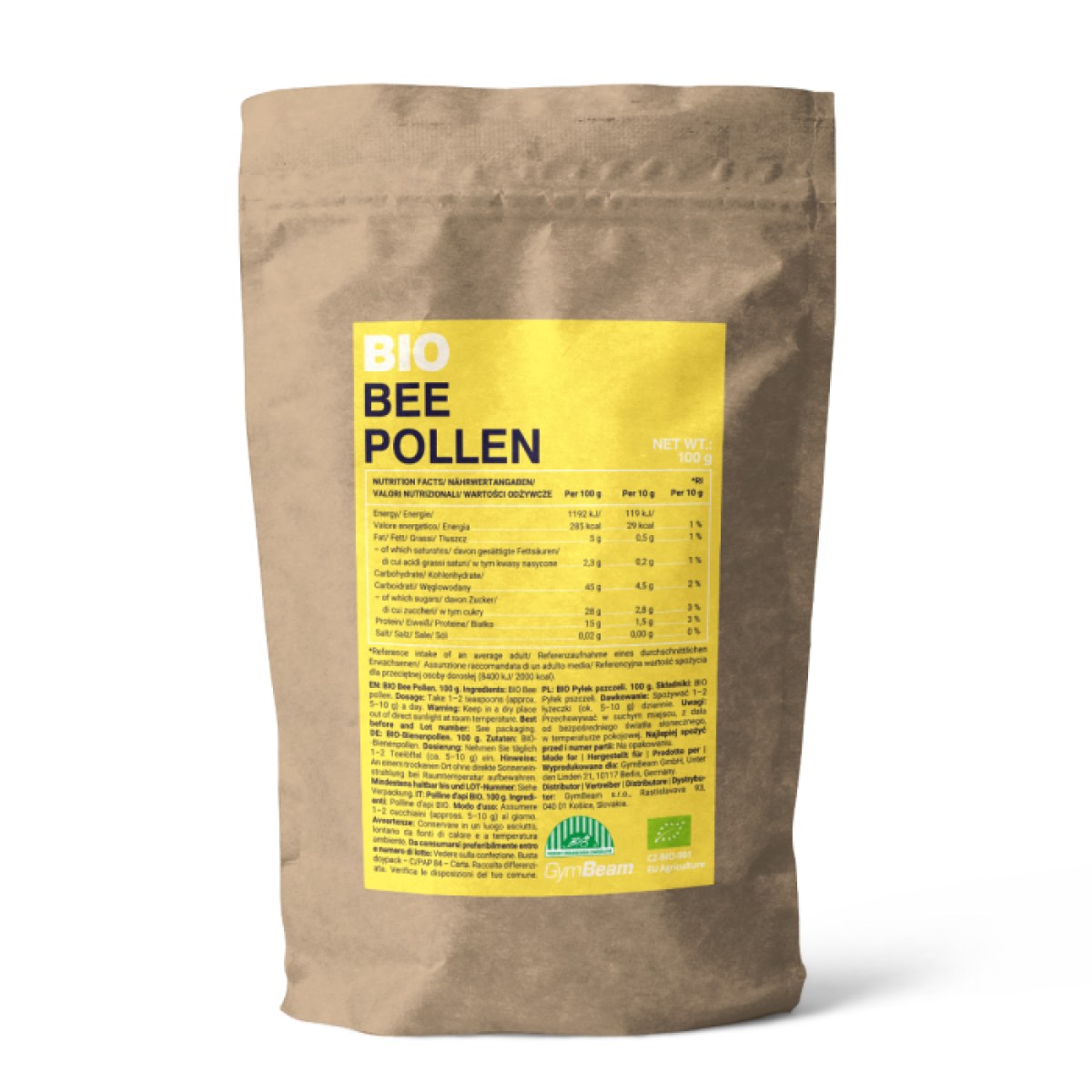 GymBeam BIO Včelí peľ · záber 1