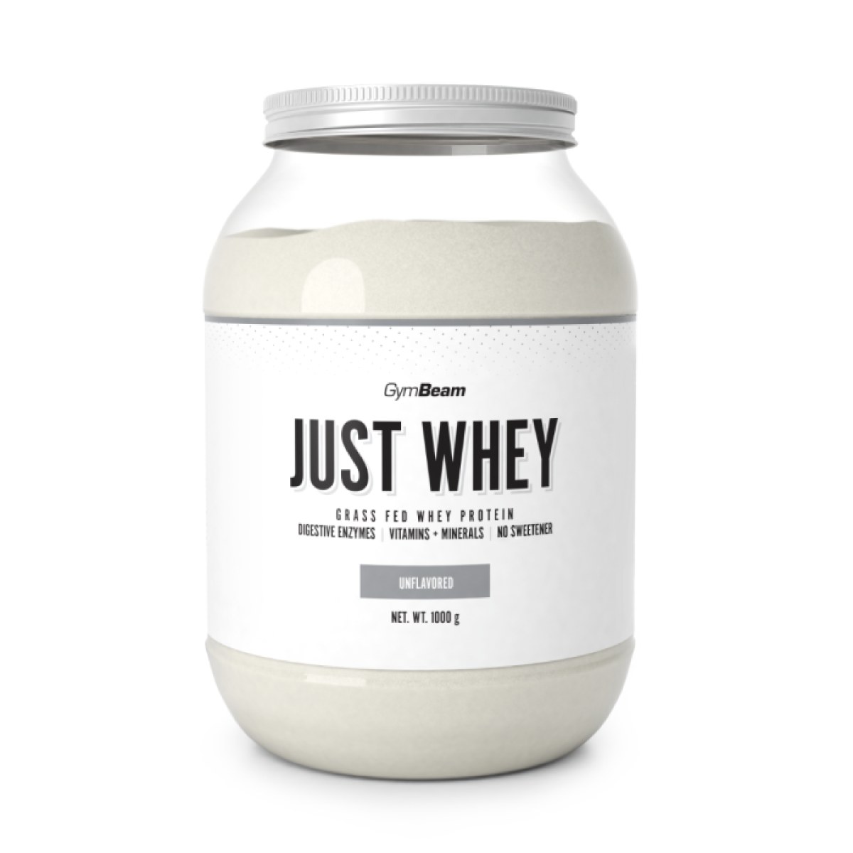 GymBeam Just Whey bez príchute - Príchuť: Bez príchute | Hmotnosť: 1 kg · záber 1