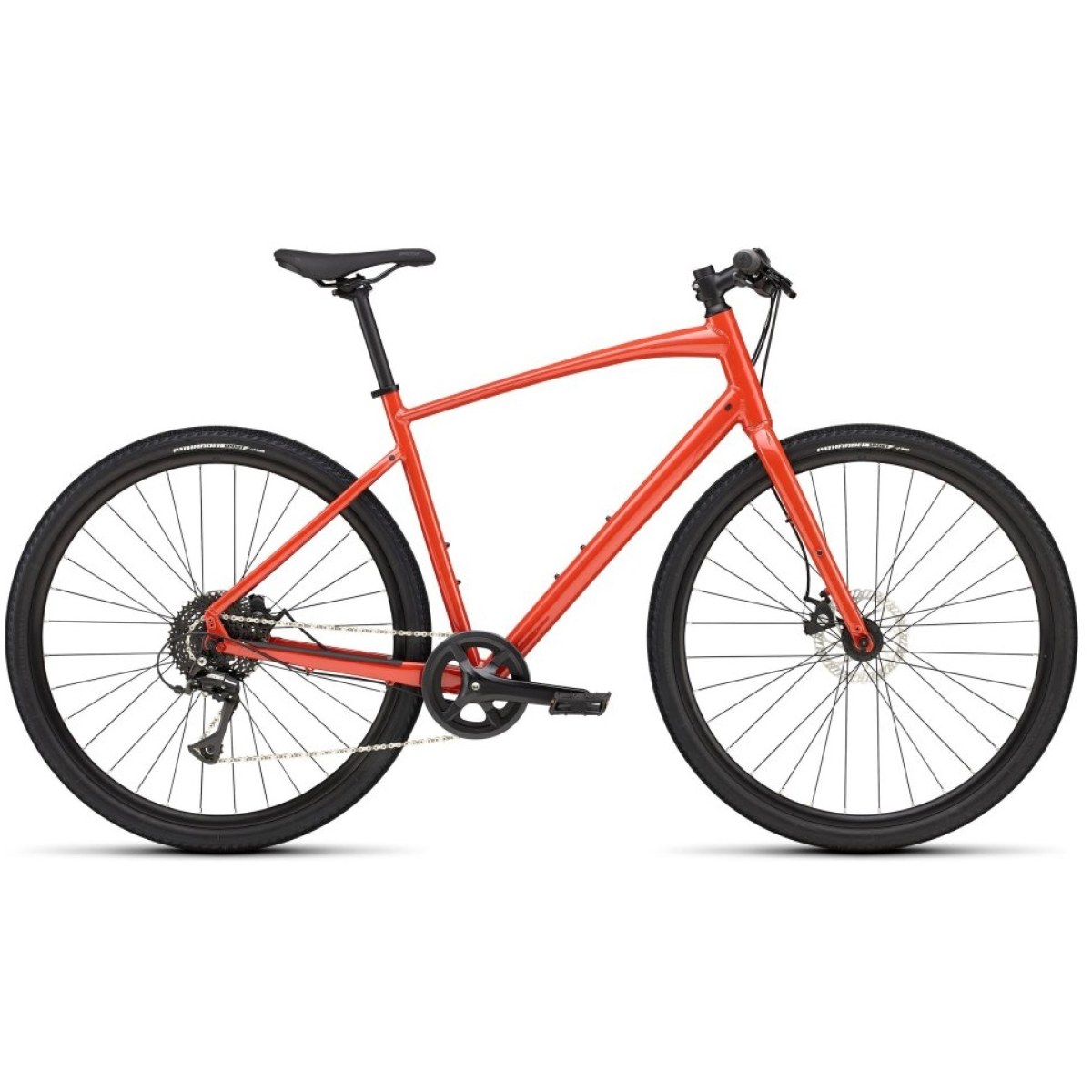 SPECIALIZED Sirrus X 1.0 Gloss Deep Orange/Redwood Reflective · záber 1