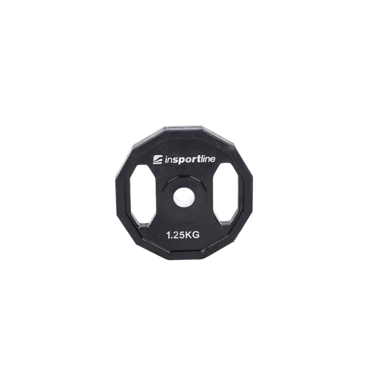 Pogumovaný kotúč inSPORTline Ruberton 1,25 kg 30 mm · záber 2