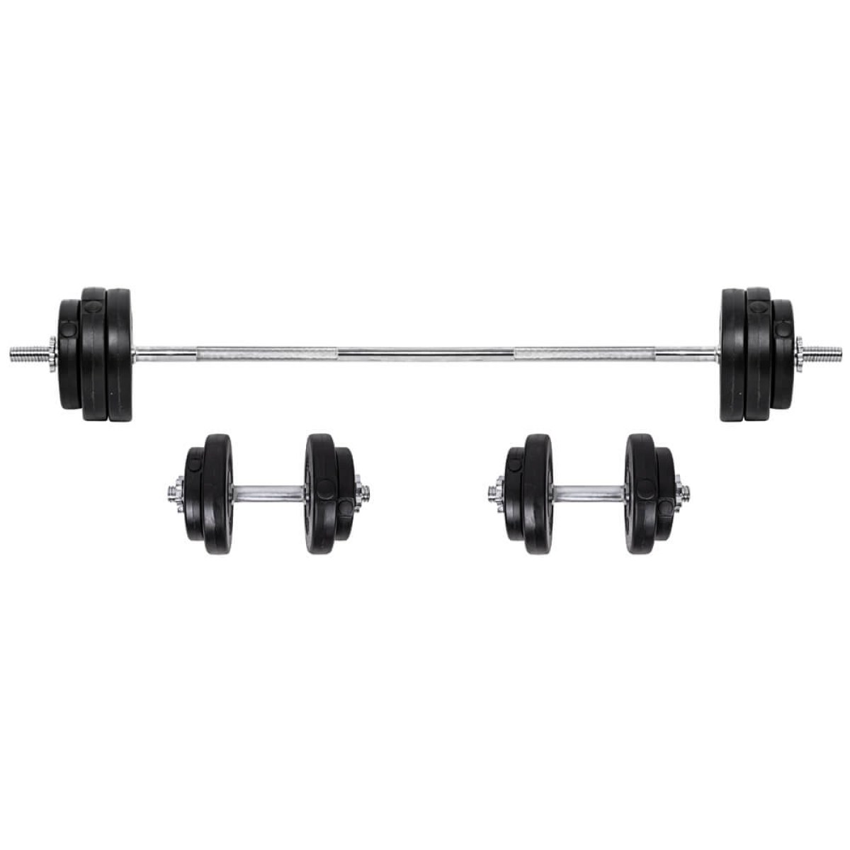 Nakladací činkový set inSPORTline BS08 5-50kg · záber 1