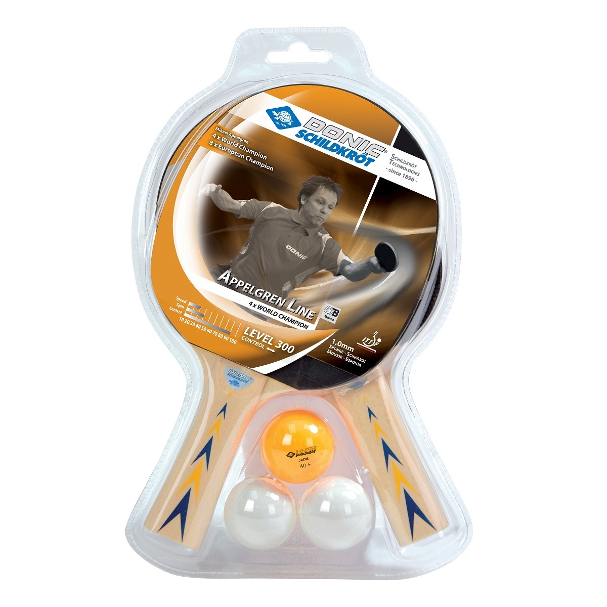 Set na stolný tenis DONIC Appelgren 300 set · záber 1