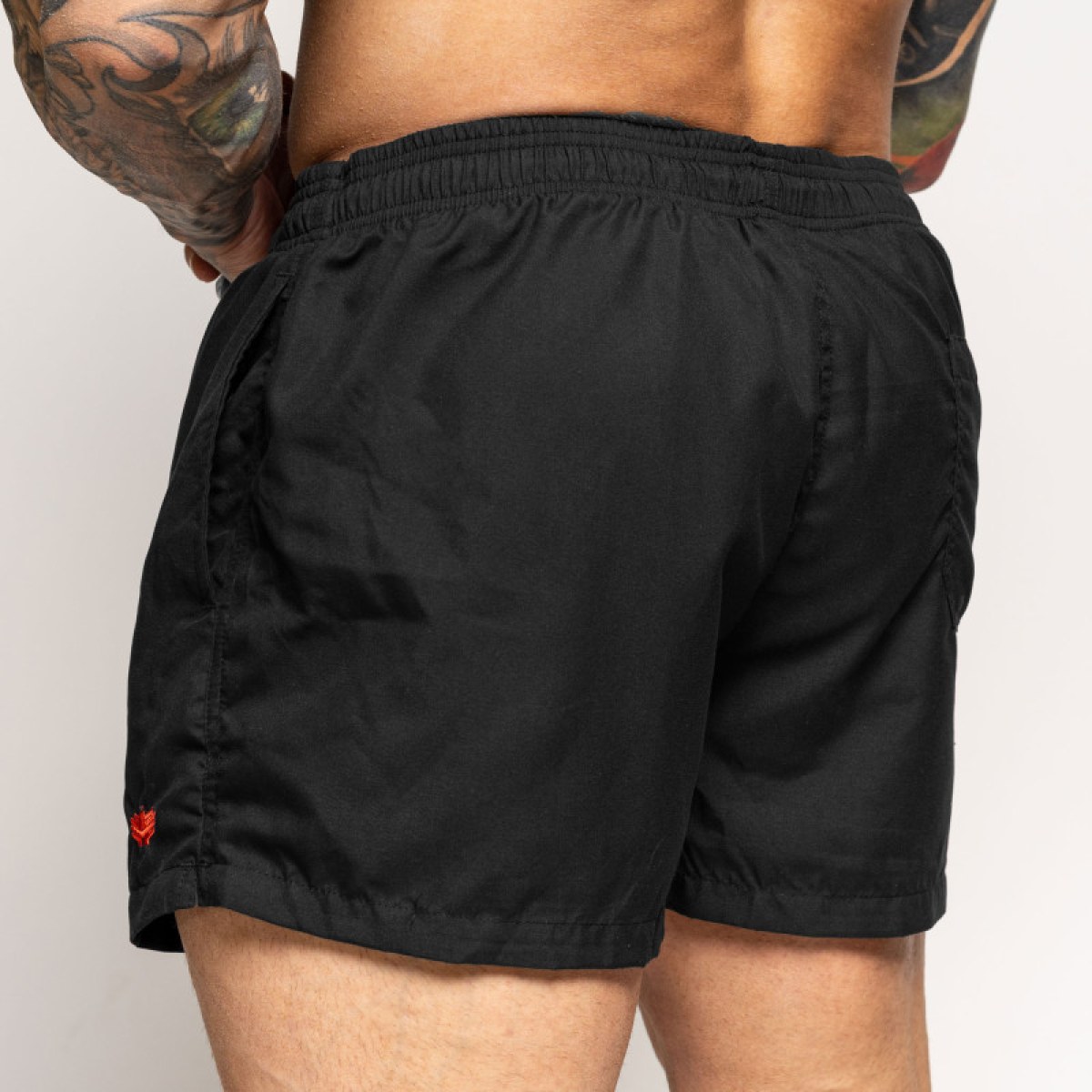 Pánske plavky Iron Aesthetics Beach Mode, čierne · záber 5