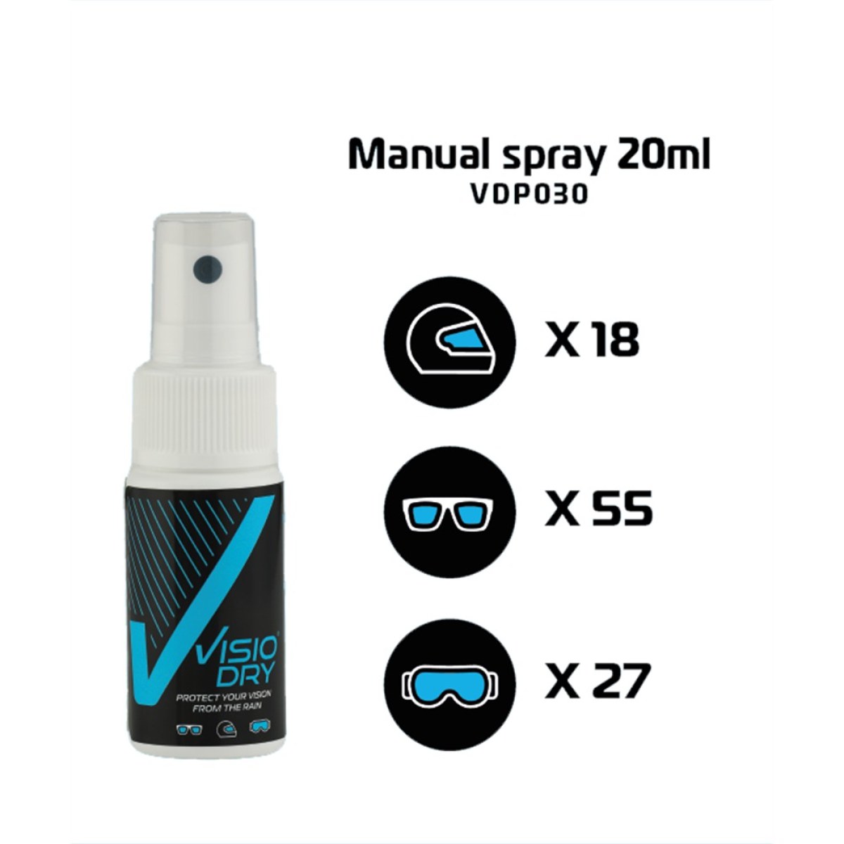VisioDry Superhydrofóbny sprej 20ml · záber 1
