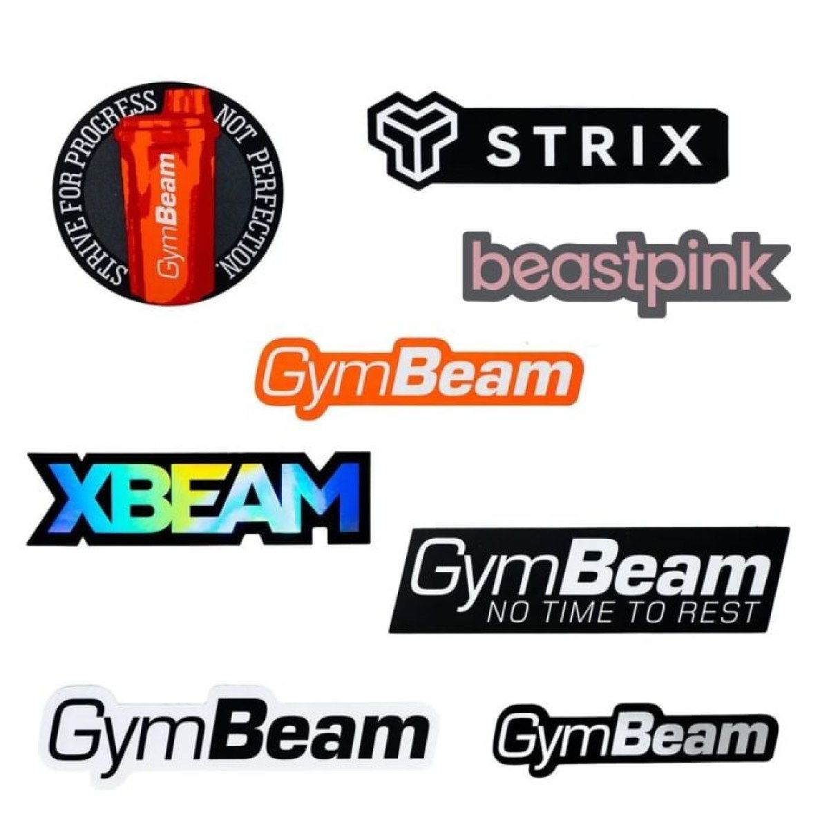 GymBeam Nálepky 8Pack · záber 1