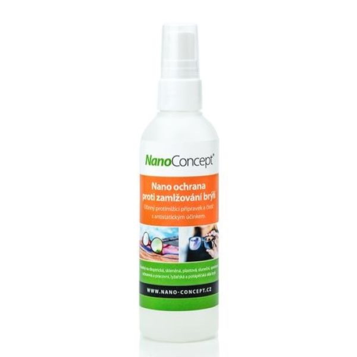 NanoConcept Nano ochrana proti zamlžování brýlí 100 ml · záber 1