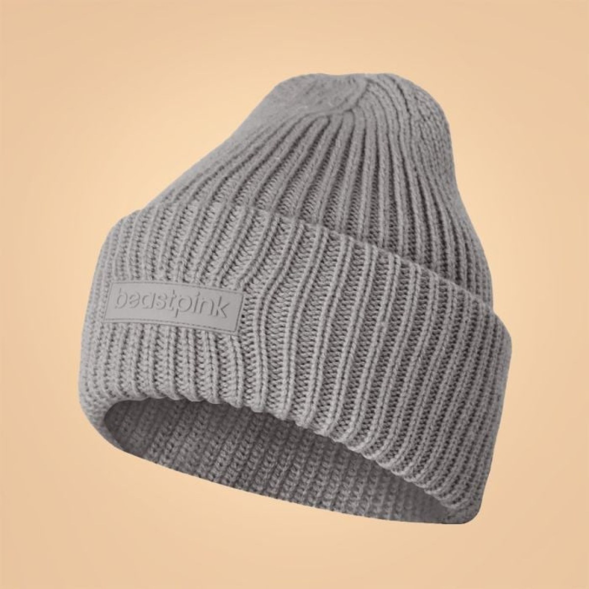 BeastPink Zimná čiapka Beanie Grey · záber 1