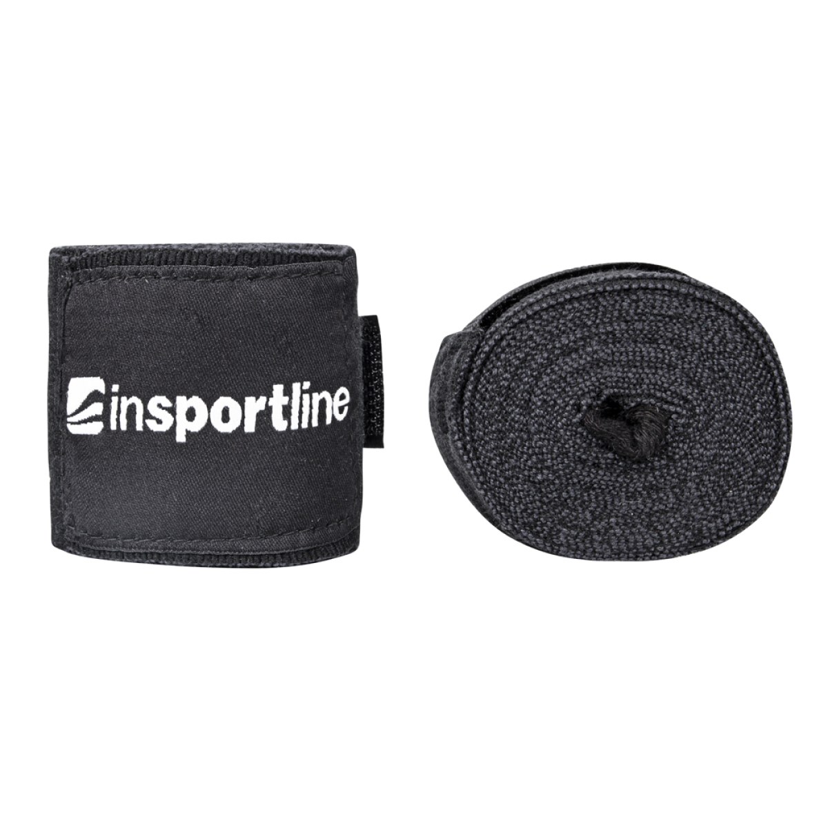 Boxerská bandáž inSPORTline Envolto 350 cm - Farba: Čierna · záber 2