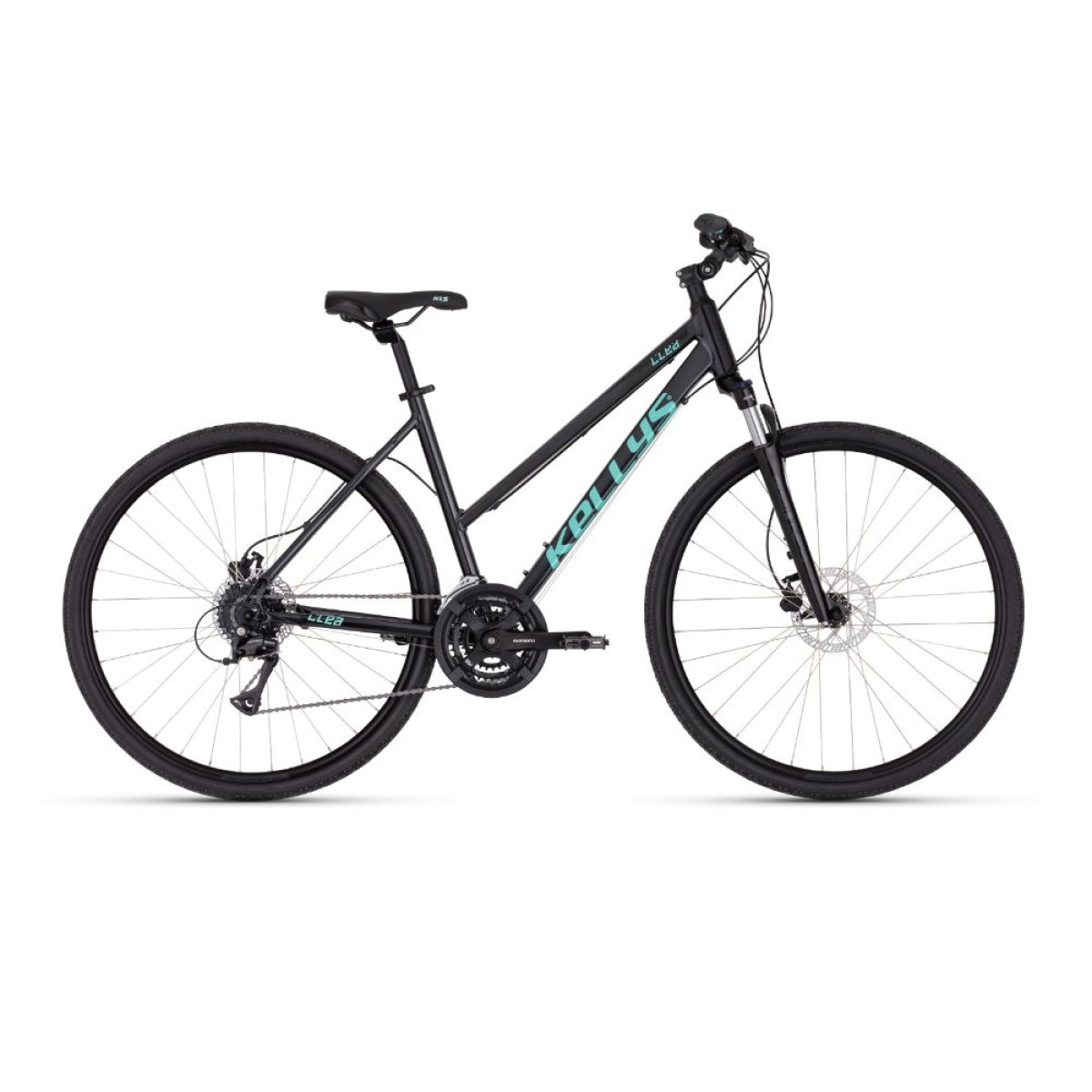 Kellys CLEA 90 28" - model 2024 Graphite Grey - S (17", 155-170 cm) · záber 1