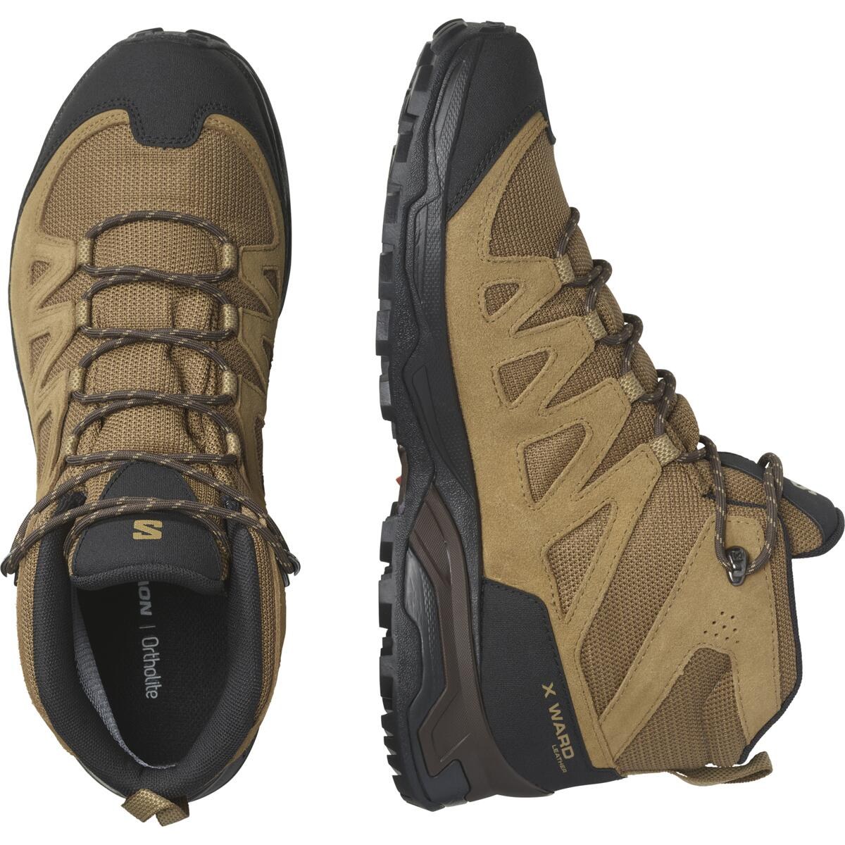 Salomon X Ward Leather MID GTX - Veľkosť: 42 · záber 3