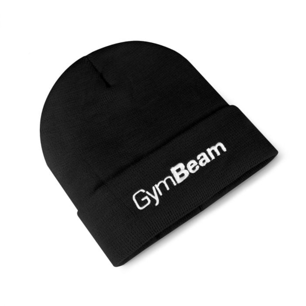 GymBeam Zimná čiapka Beanie Black universalUNI · záber 1