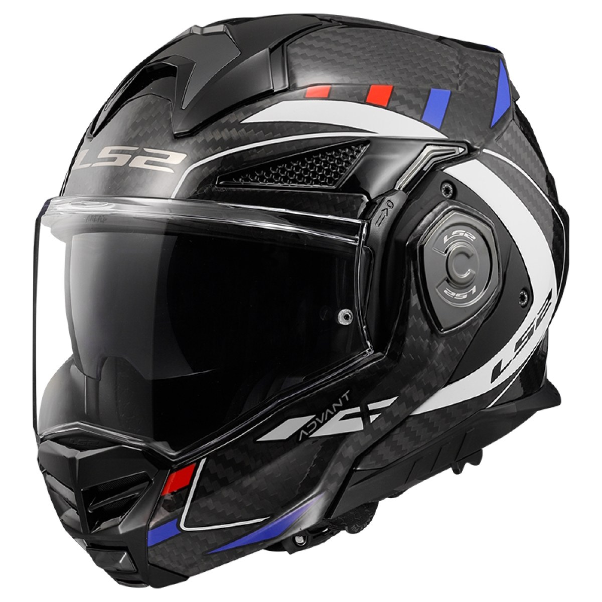 LS2 FF901 Advant X C Future Gl White Blue 3XL (65-66) · záber 1