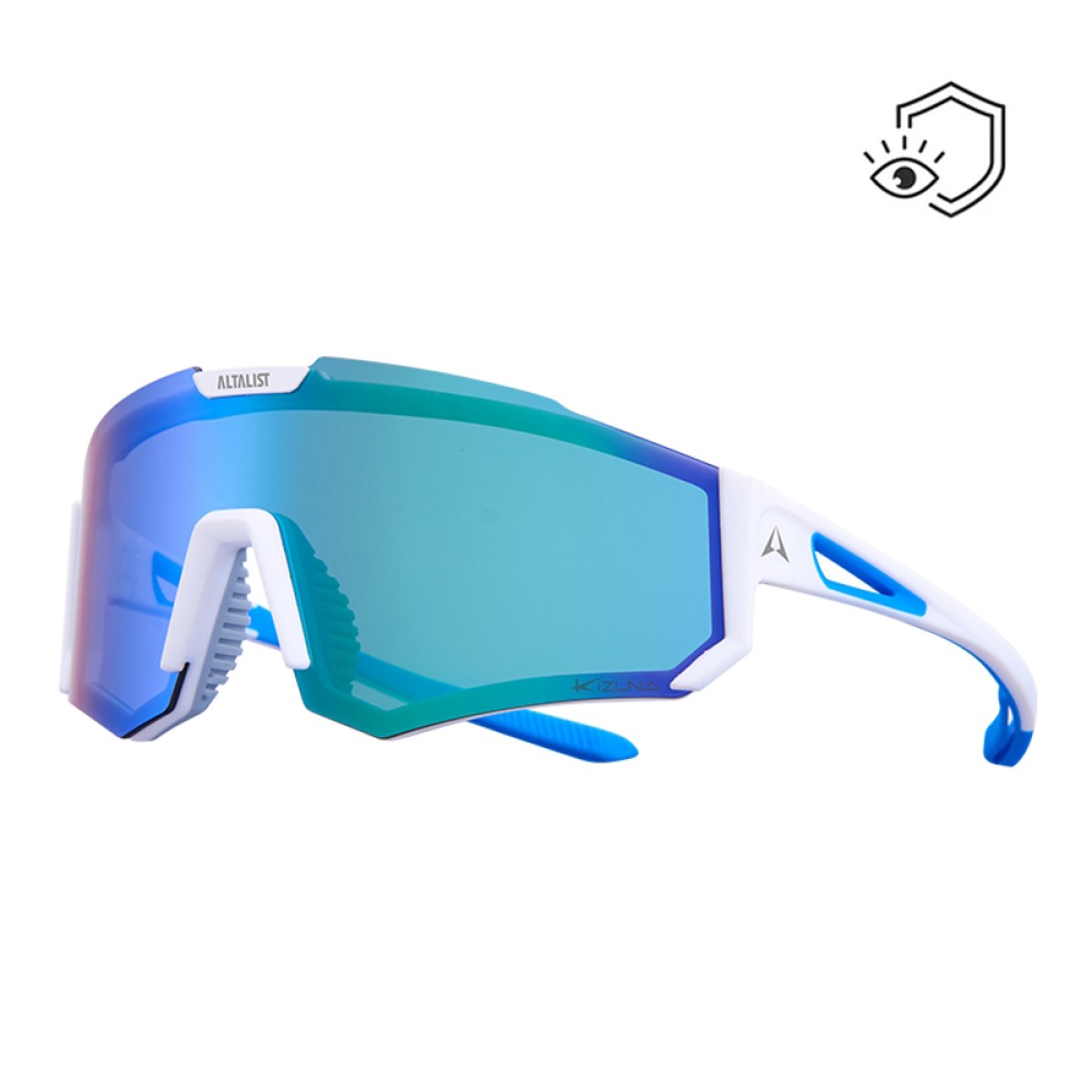 Altalist Kizuna Polarized bielo-modrá s modrými sklami · záber 1