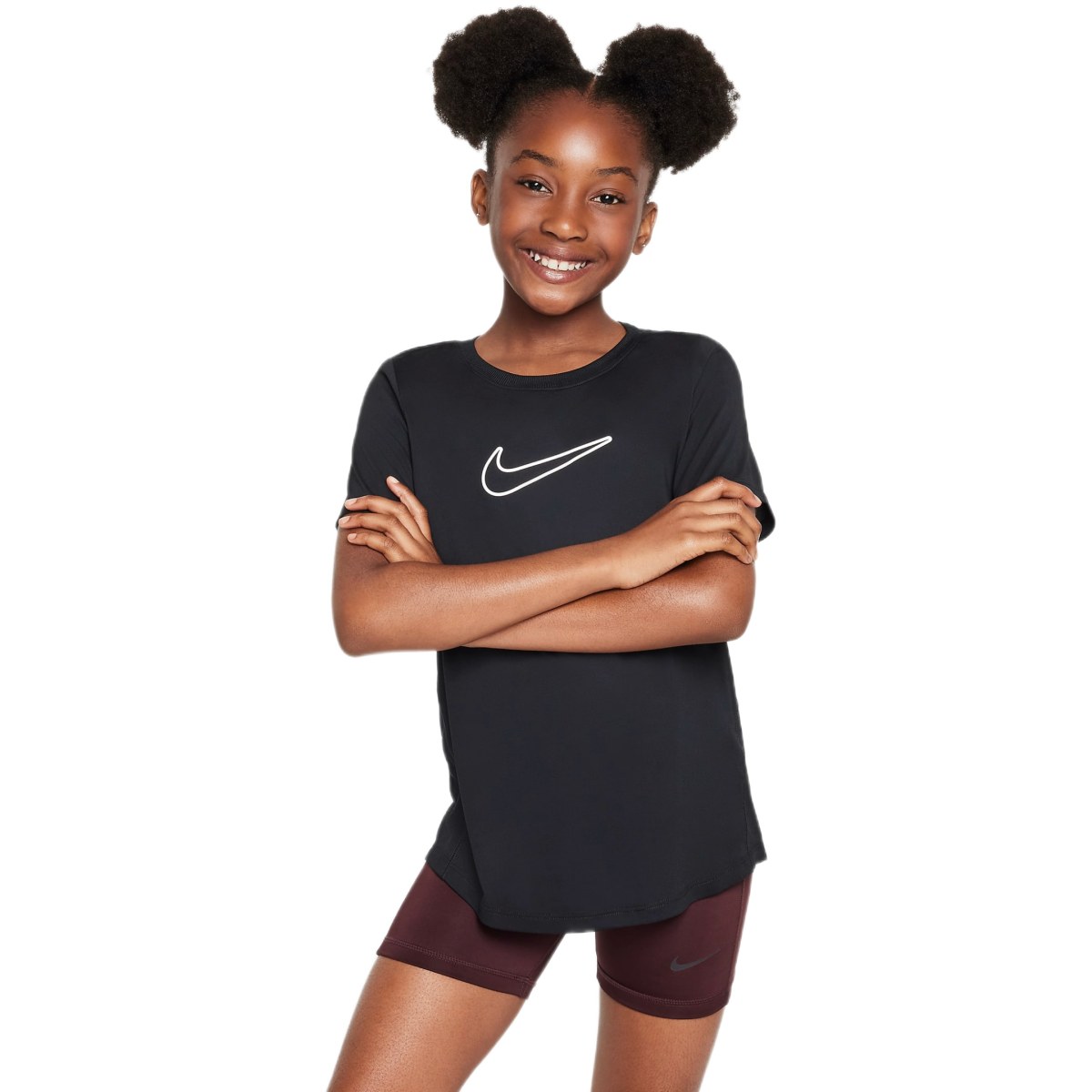 Nike One Fitted Dri-FIT Girls - Veľkosť: S · záber 1