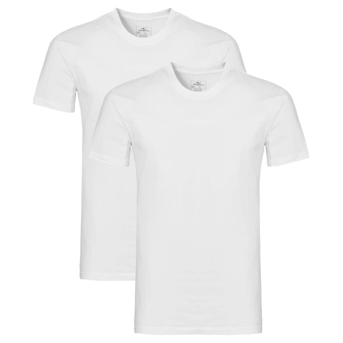 O'NEILL O´Neill T-Shirt Uni 2-Pack - Veľkosť: M | Farba: Biela · záber 1