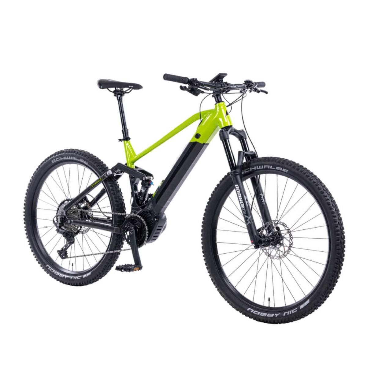 Levit Svarog BF Overstep 630 29"-27,5" - model 2024 Lime black pearl - XL (20,5", 185-195 cm) · záber 1