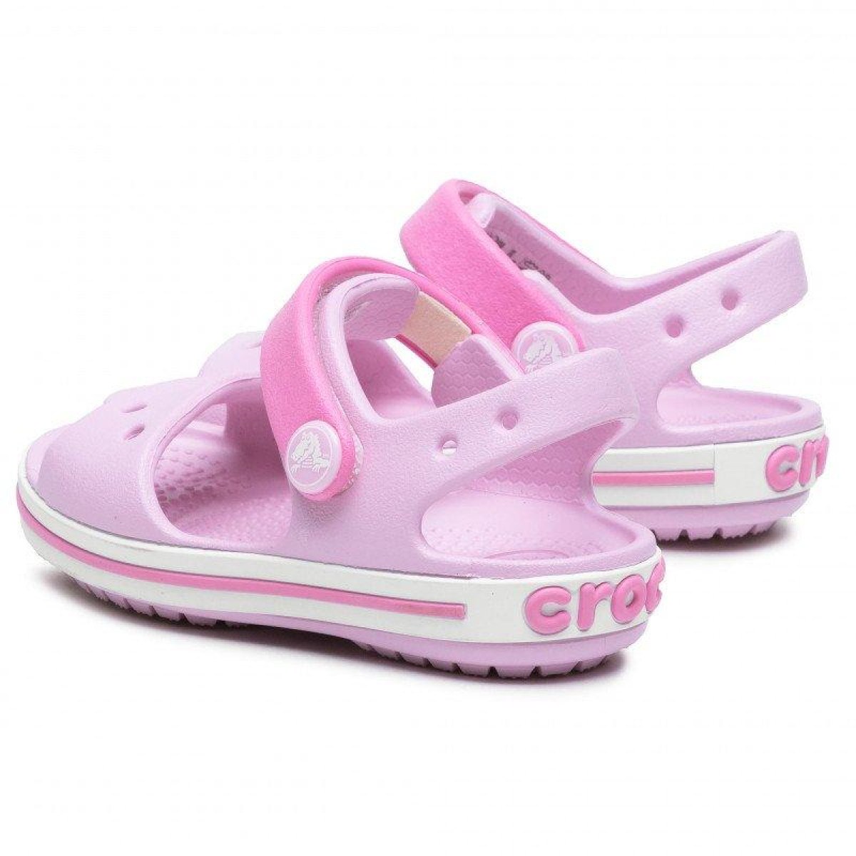 Crocs Crocband Sandal Kids - Veľkosť: 33 | Farba: Ružová · záber 3