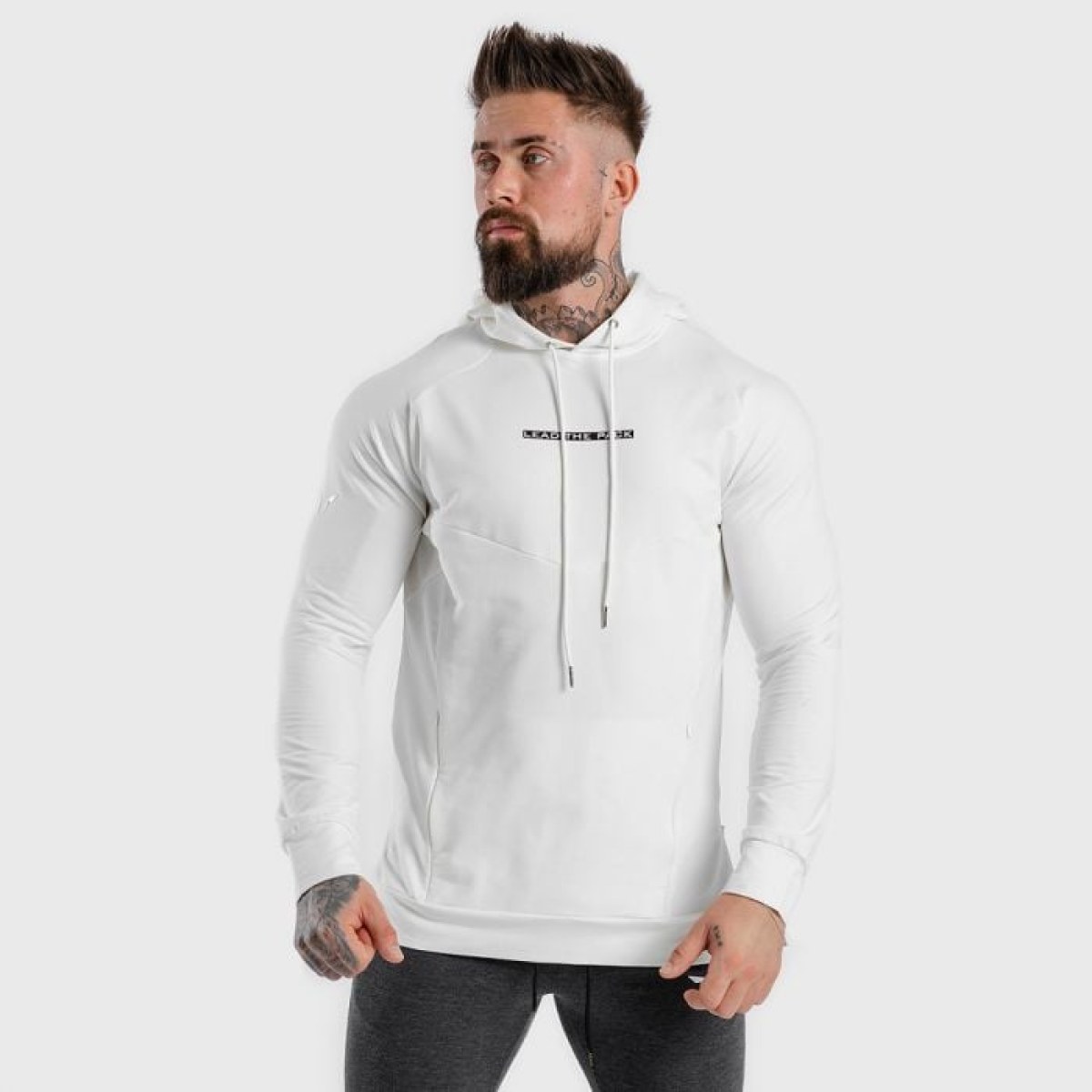 SQUATWOLF Mikina Statement Hoodie White M · záber 1