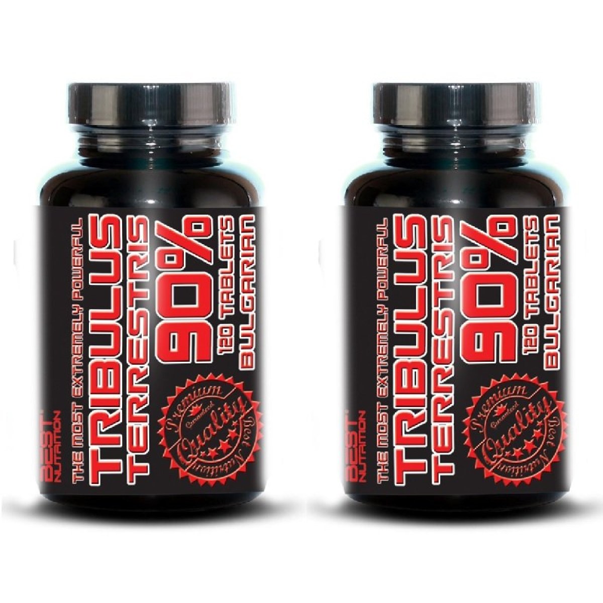 1+1 Zadarmo: Tribulus Terrestris 90% - Best Nutrition 120 tbl. + 120 tbl. · záber 1