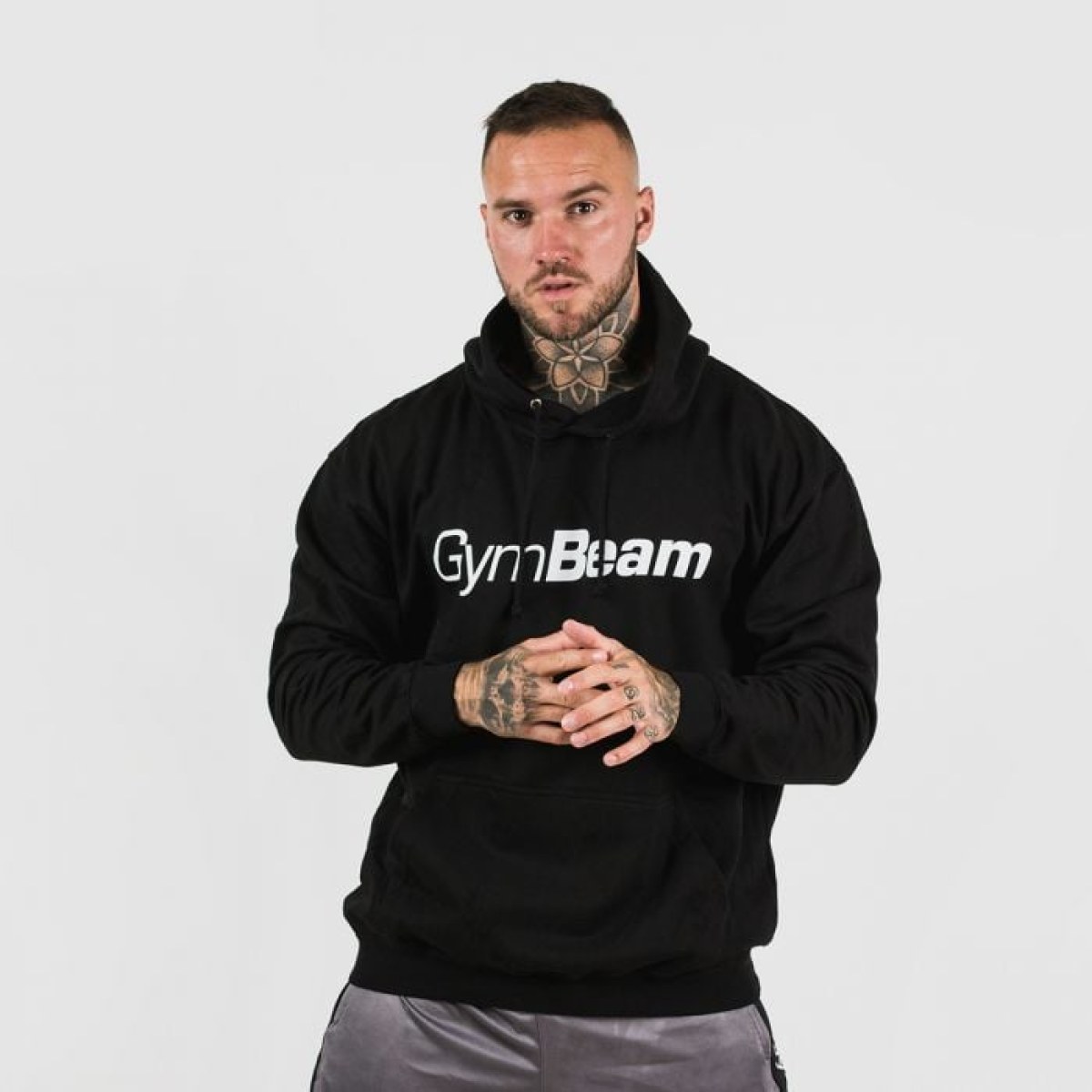 GymBeam Mikina PRO Hoodie Black M · záber 1