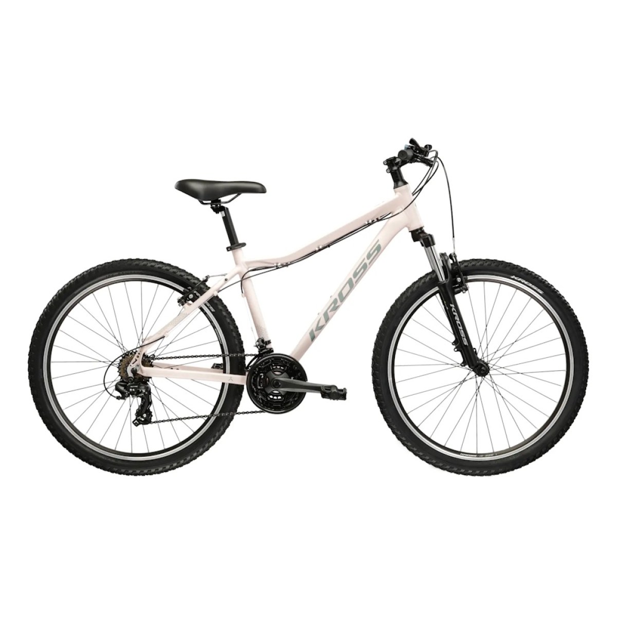 Kross Lea 1.0 26" - model 2026 ružová/šedá/mat - XXS (13", 137-147 cm) · záber 1