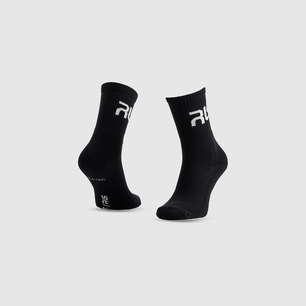 Pánske vysoké casual ponožky 4F x Robert Lewandowski - čierne · záber 1