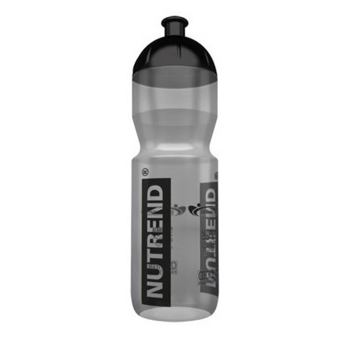 Športová fľaša priesvitná - Nutrend 750 ml. Priesvitná · záber 1