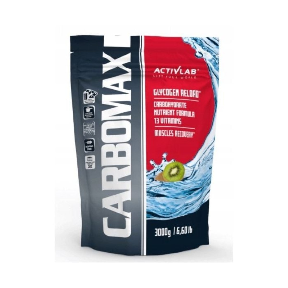 ActivLab CarboMax kiwi - Príchuť: Kiwi | Hmotnosť: 3 kg | Balenie: 7 · záber 1