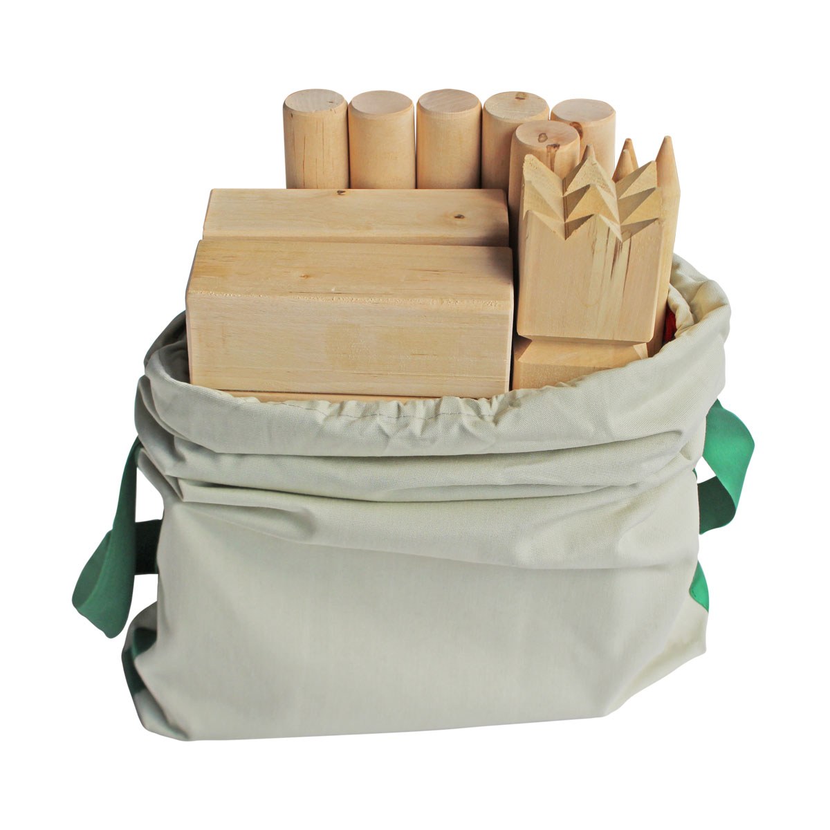 Tradičná švédska hra MASTER Kubb - King 30 cm · záber 1