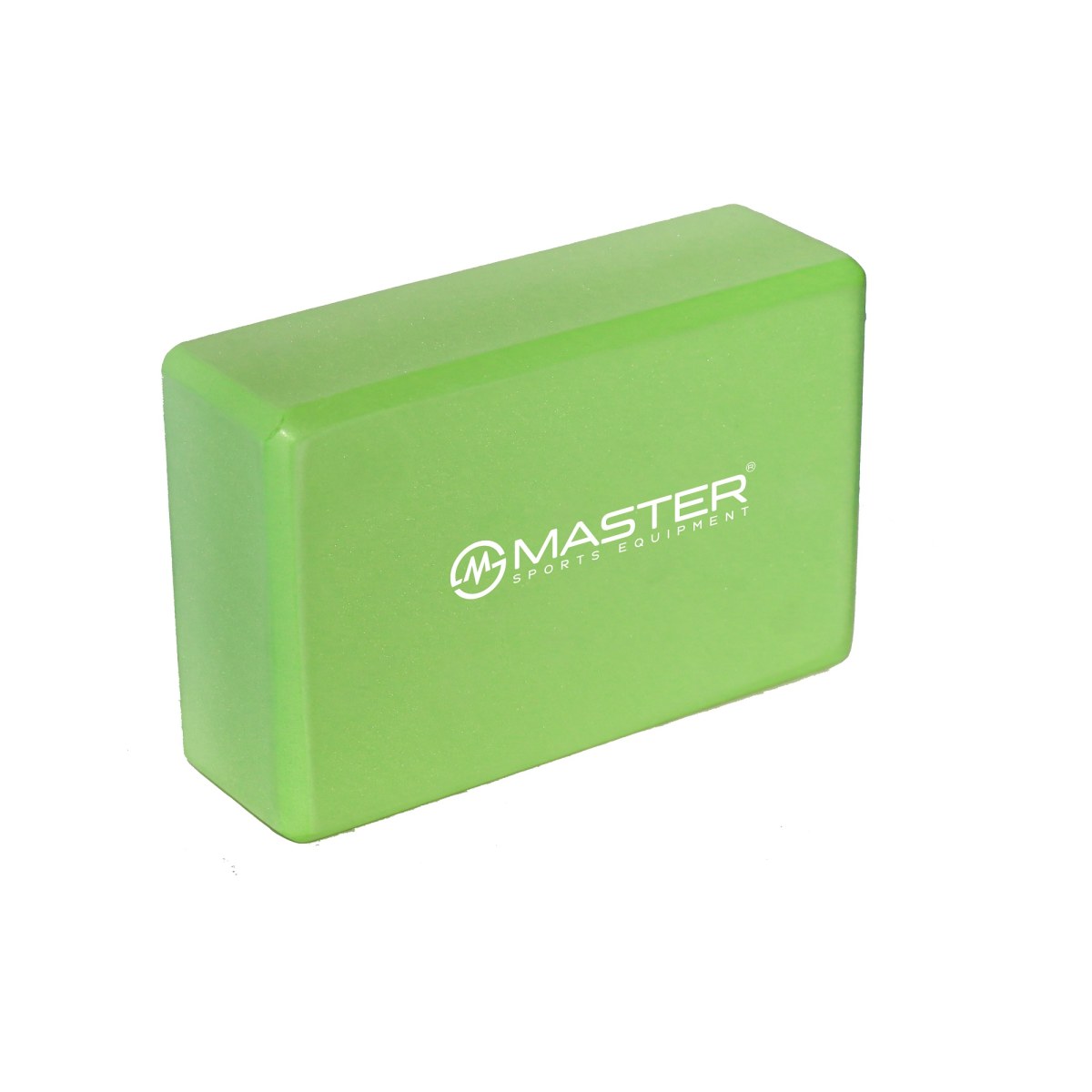 Jóga kocka MASTER Yoga Block 23 x 15 x 7,5 cm - zelená · záber 1