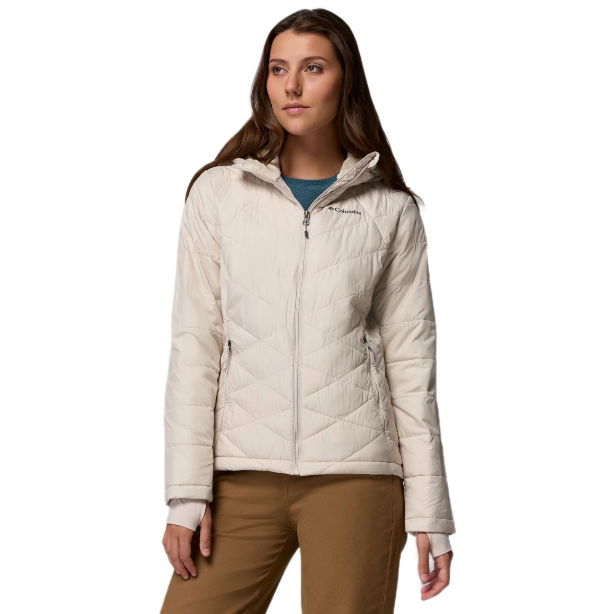 COLUMBIA Columba Heavenly™ Hooded Insulated Jacket W - Veľkosť: XS · záber 1