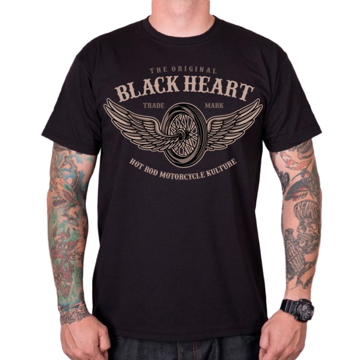 BLACK HEART Wings čierna - XXL · záber 1